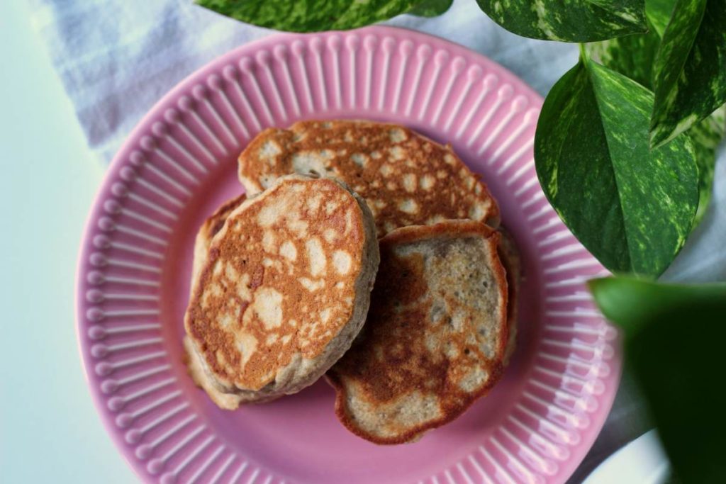 Wegańskie placki bananowe