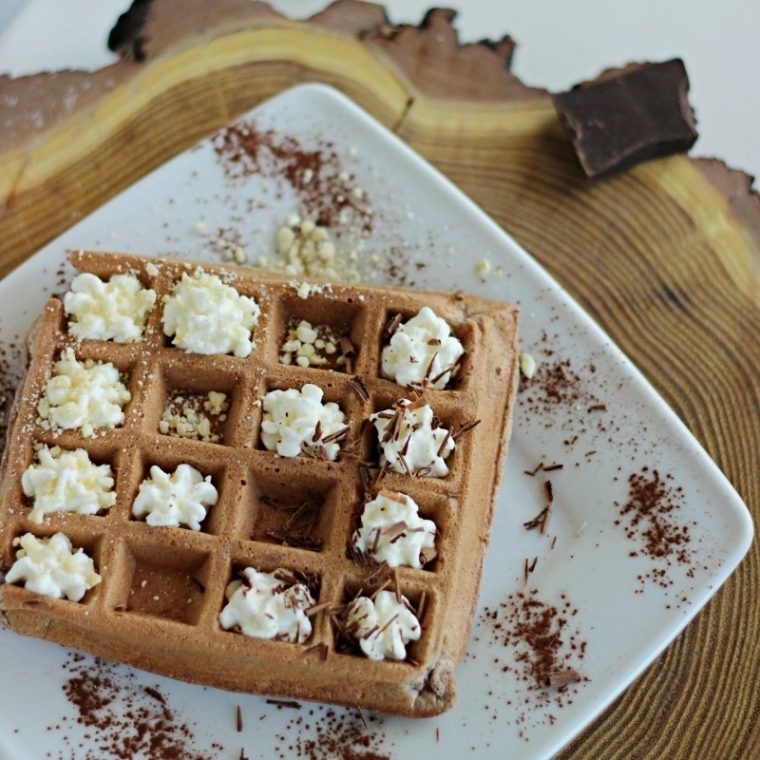 Gofry orzechowe, bez mąki pszennej (Keto, Low Carb)