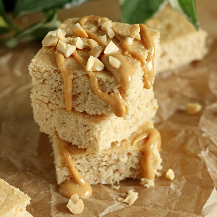 Keto blondie (bezglutenowe)